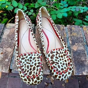 Kate Spade cheetah print flats